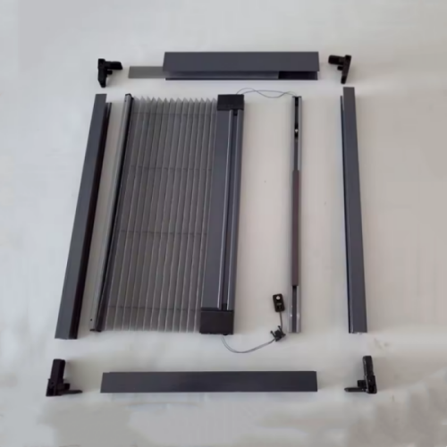 install pleated window shades